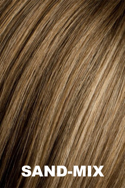 Ellen Wille Wigs - City - Sand Mix Petite/Average. Medium Blonde, Honey Blonde, and Light Golden Blonde Blend.