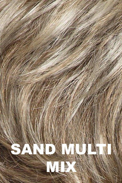 Ellen Wille - Synthetic Mix Colors - Sand Multi Mix. Light Ash Brown, Dark Ash Blonde, and Light Ash Blonde blend.