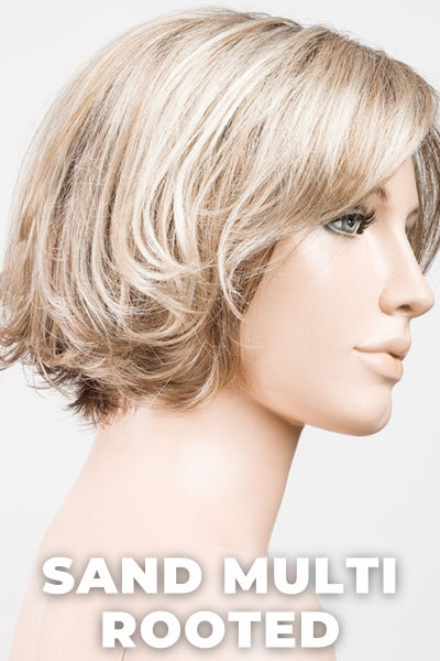 Ellen Wille - Rooted Synthetic Colors - Sand Multi Rooted. Lightest Brown and Medium Ash Blonde Blend with Light Brown Roots.