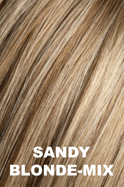 Ellen Wille - Synthetic Mix Colors - Sandy Blonde Mix. Medium Honey Blonde, Light Ash Blonde, and Lightest Reddish Brown Blend.