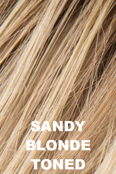 Ellen Wille - Synthetic Colors - Sandy Blonde Toned. Medium Honey Blonde, Light Ash Blonde, and Lightest Reddish Brown blend.