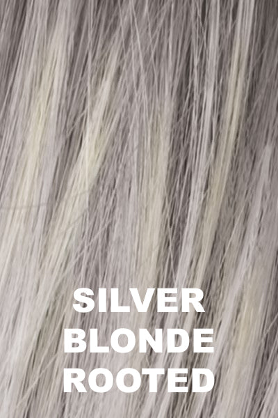 Ellen Wille - Rooted Synthetic Colors - Silver Blonde Rooted. White Ash Blonde and Pearl Blonde blend.
