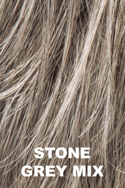 Ellen Wille - Synthetic Mix Colors - Stone Grey Mix. Blend of Medium Brown Silver Grey and white.