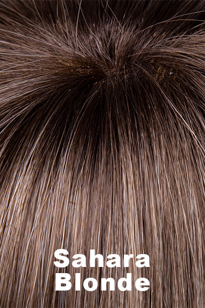 Envy - Synthetic Colors - Sahara Blonde. Blend of a soft dark blonde and light golden blonde with chestnut roots.