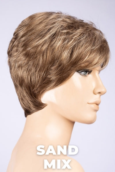 Ellen Wille Wigs - Zizi - Sand Mix Petite/Average. Medium Blonde, Honey Blonde, and Light Golden Blonde Blend.