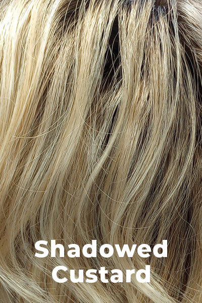 Orchid - Synthetic Colors - Shadowed Custard. Medium toffee rooted blond is packed full of weaves of custard cream slices and caramel undertones.