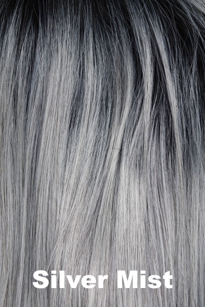 Orchid - Synthetic Colors - Silver Mist. A cold dark regrowth root followed by a smoky grey. Full of different hues of white, silver, ivory and ice.