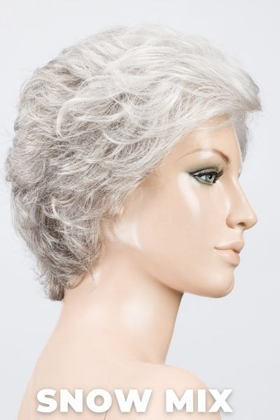 Ellen Wille Wigs - City - Snow Mix. Pure Silver White with 10% Medium Brown and Silver White with 5% Light Brown Blend.