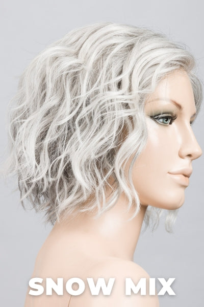 Ellen Wille Wigs - Scala - Snow Mix. Pure Silver White with 10% Medium Brown and Silver White with 5% Light Brown Blend.