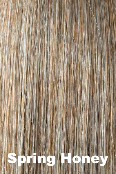 Noriko Wigs - Beau (#1727) - Spring Honey. Medium Blonde (24+14) w/ Light Blonde (613+140) Highlights.