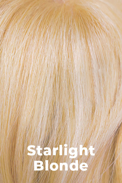 Amore - Human Hair Colors - Starlight Blonde. A dynamic blend of medium and bright blond colors.