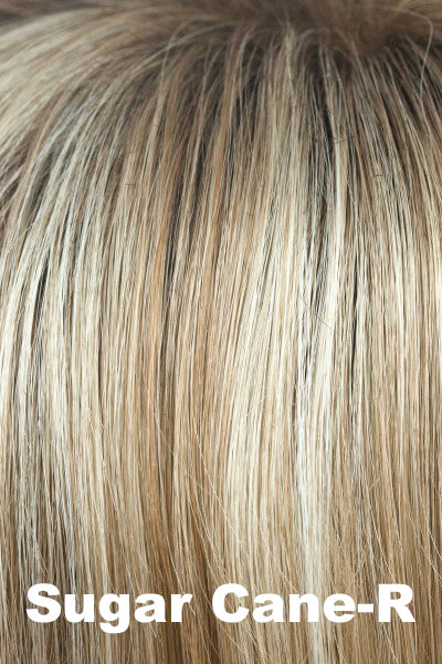 Amore - Shaded Synthetic Colors - Sugar Cane-R. Shadowed Roots on Spring Honey(24+613) w/ Medium Auburn (30) Lowlights.