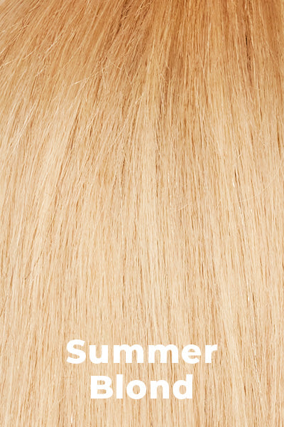 Alexander Couture - Human Hair Colors - Summer Blond. Golden Blond base with a Lighter Blonde and Warm Honey Blond blend.