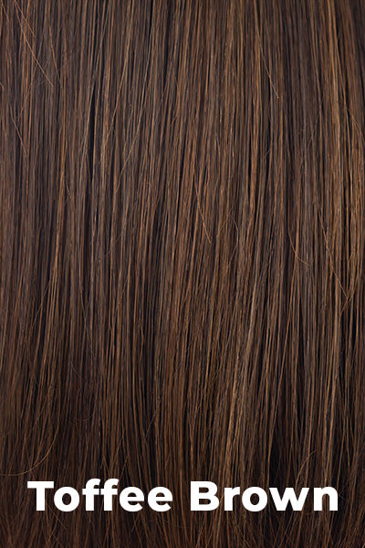 Amore - Human Hair Colors - Toffee Brown. Blends a dark brown beautiful base with warm medium and light brown highlights.