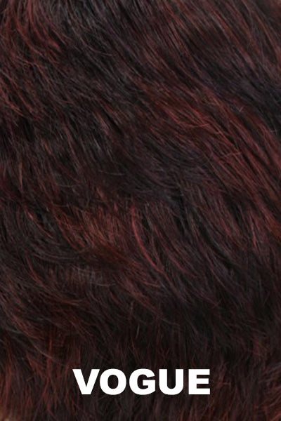 Estetica - Synthetic Colors - Vogue. Midnight Brown blended with Deep Ruby Red.