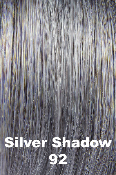 TressAllure - Synthetic Colors - Silver Shadow (92). Silver grey with subtle brown undertones.